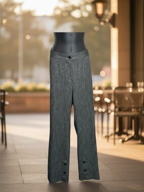 🌻 Lauren Vidal Wide-Leg Trousers #653